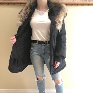 Polar Northside black winter jacket